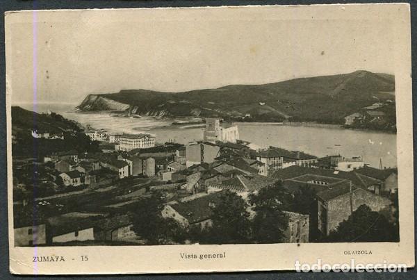 Postales: X128148 PAIS VASCO GUIPUZCOA UROLA COSTA ZUMAYA ZUMAIA VISTA GENERAL