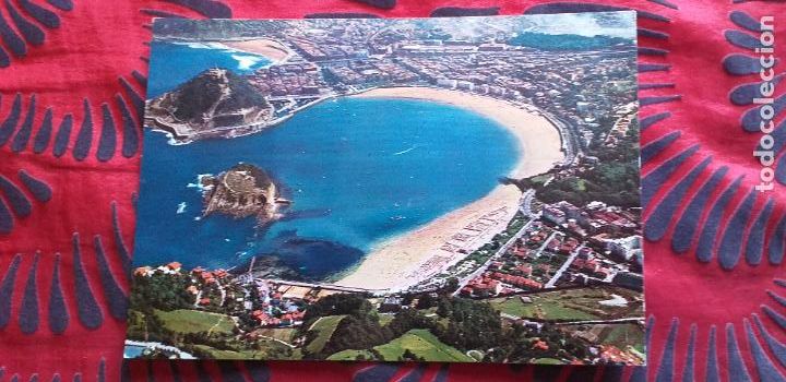 Postcards: GUIPUZCOA-RV-150X105MM-SAN SEBASTIAN-VISTA AEREA