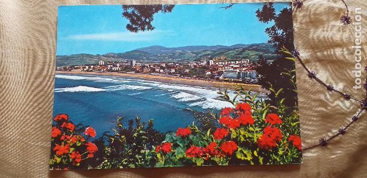 Postcards: GUIPUZCOA-RV1-150X105MM-ZARAUZ-VISTA PARCIAL-FUERTES