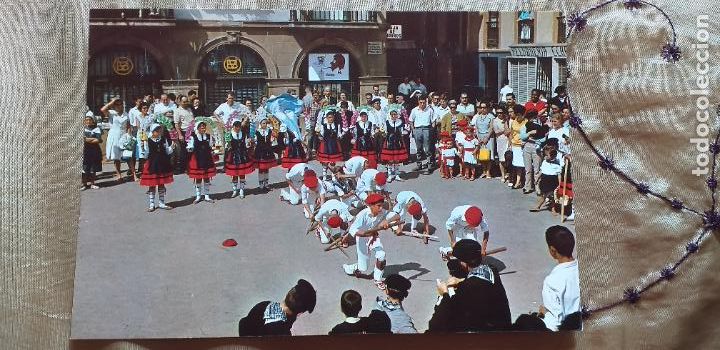 Postcards: GUIPUZCOA-RV1-150X105MM-ZARAUZ-DANZAS VASCAS-FOTO GAR