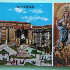 Postales: VITORIA - PLAZA DE LA VIRGEN BLANCA