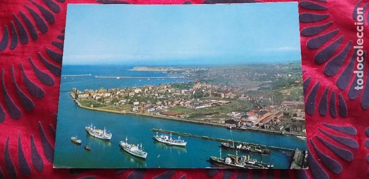 Postcards: VIZCAYA-RV-150X105MM-BILBAO-RIA DE BILBAO-DESEMBOCADURA