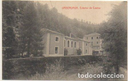 Cartoline: POSTAL ANTIGUA DEL PAIS VASCO. URBERUAGA. EXTERIOR DEL CASINO P-PV-1761