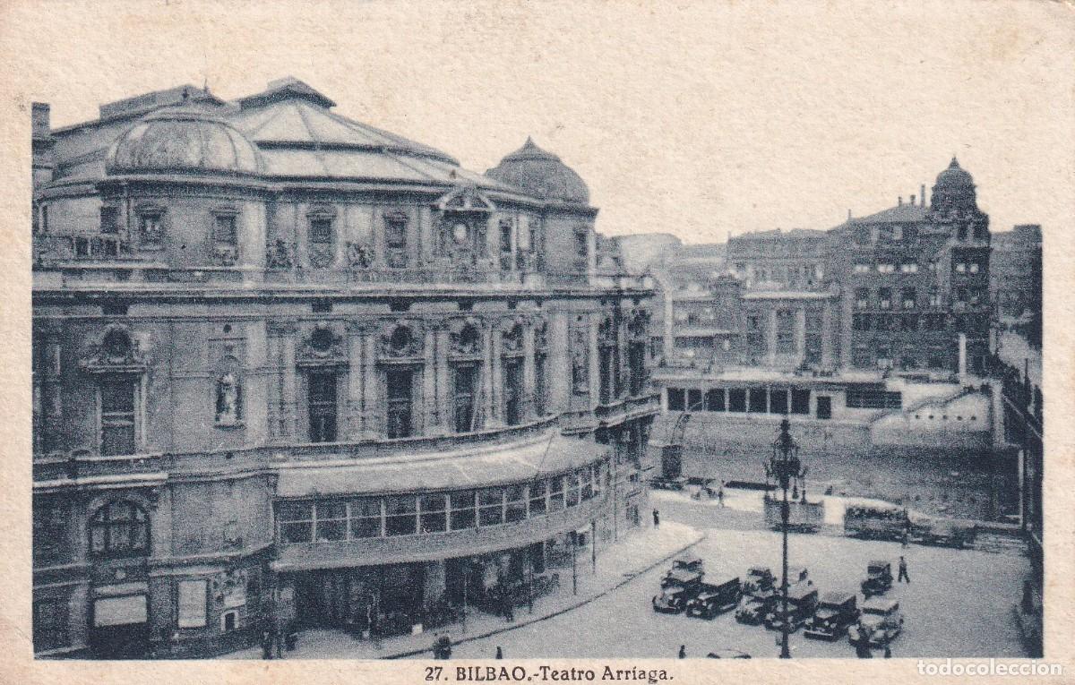 Postales: BILBAO - TEATRO ARRIAGA - Foto 1
