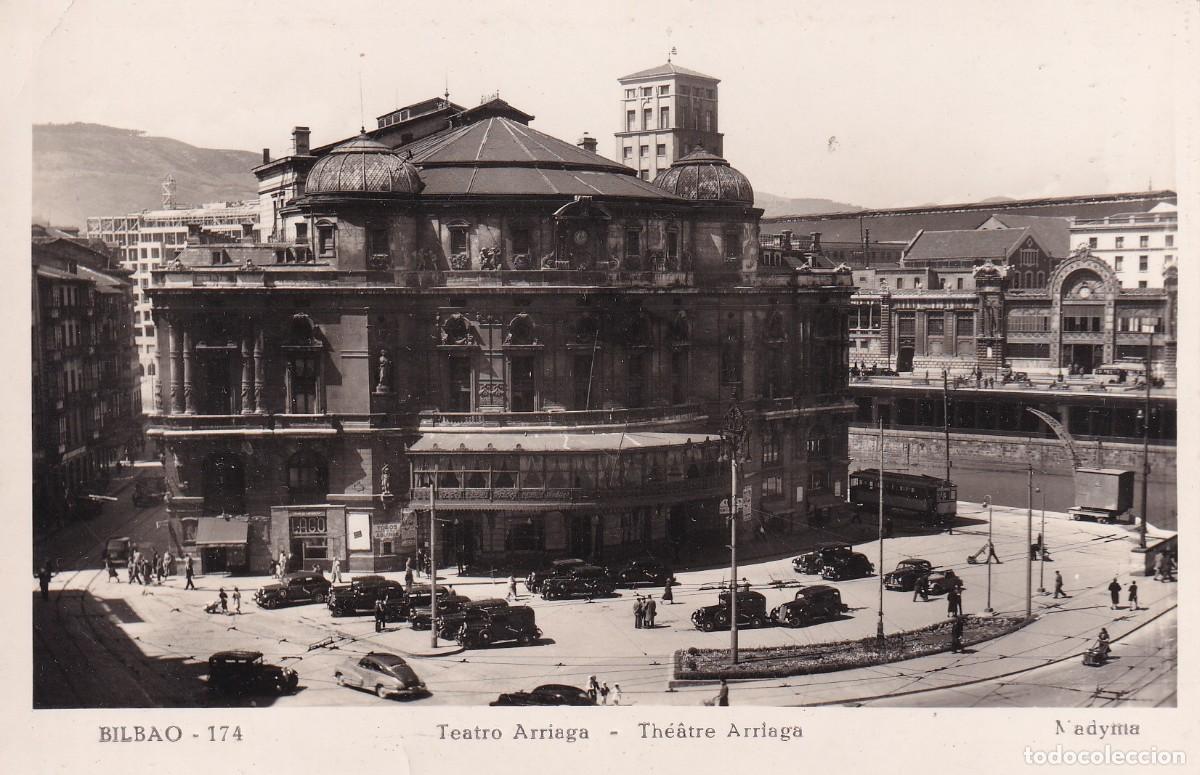 Postales: BILBAO - TEATRO ARRIAGA - Foto 1