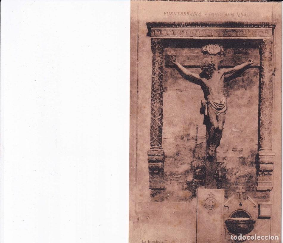 Postales: HONDARRIBIA - INTERIOR DE LA IGLESIA - Foto 1