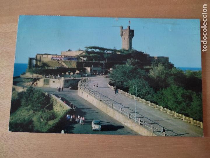 Cartes Postales: PARQUE IGUELDO SAN SEBASTIAN MANIPEL CIRCULADA N&ordm; 10 MUY ANIMADA