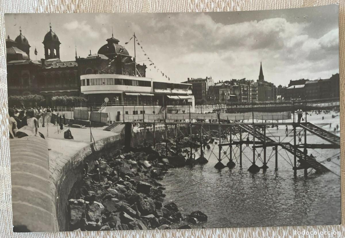 Postcards: FOTO POSTAL DE SAN SEBASTIAN, N.620, REAL CLUB NAUTICO, FOTO GALARZA, CIRCULADA.