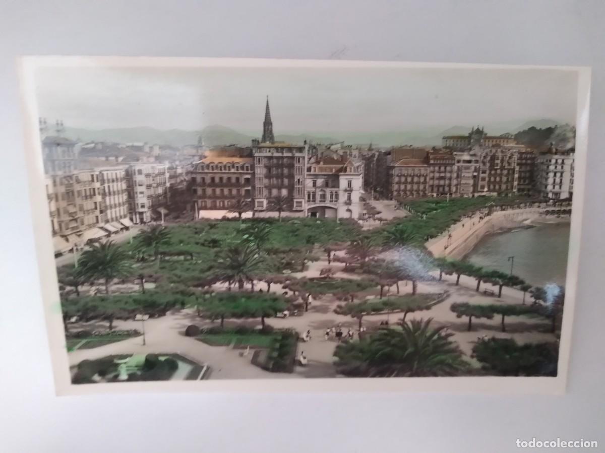 Postcards: ANTIGUA TARJETA POSTAL SAN SEBASTIAN PARQUE ALDERDI-EDER RV 624