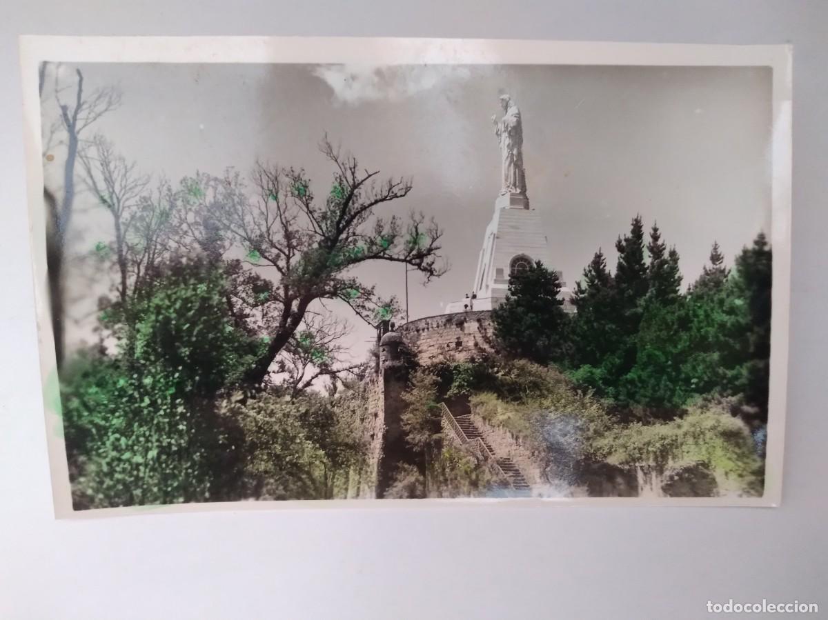 Postcards: ANTIGUA TARJETA POSTAL GUIPUZCOA SAN SEBASTIAN MONTE URGUL MONUMENTO RV 629
