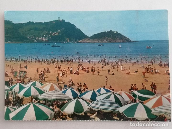 Postales: POSTAL SAN SEBASTIAN, LA PLAYA - Foto 1