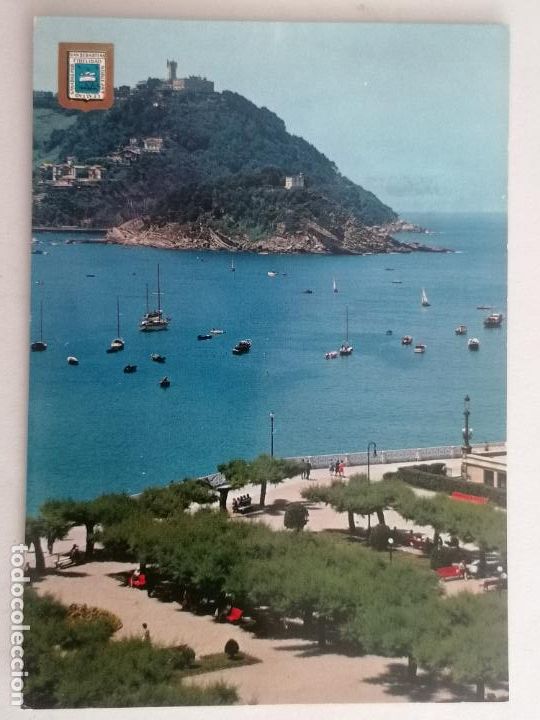 Postais: POSTAL SAN SEBASTIAN, MONTE IGUELDO, 1-8-66