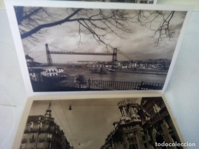Postales: BILBAO LIBRITO CON 10 POSTALES BLANCO Y NEGRO , COMPLETO, - Foto 4