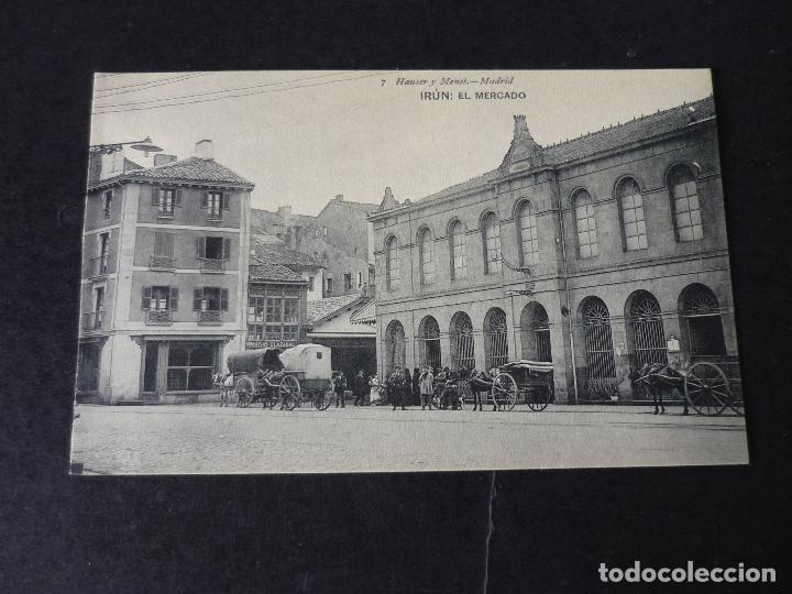 Postales: IRUN GUIPUZCOA EL MERCADO - Foto 1