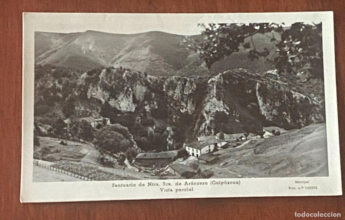 Postcards: FOTO POSTAL DE SANTUARIO DE NTRA. SRA. DE ARANZAZU, GUIPUZCOA, VISTA PARCIAL, NO CIRCULADA. ESCRITA.