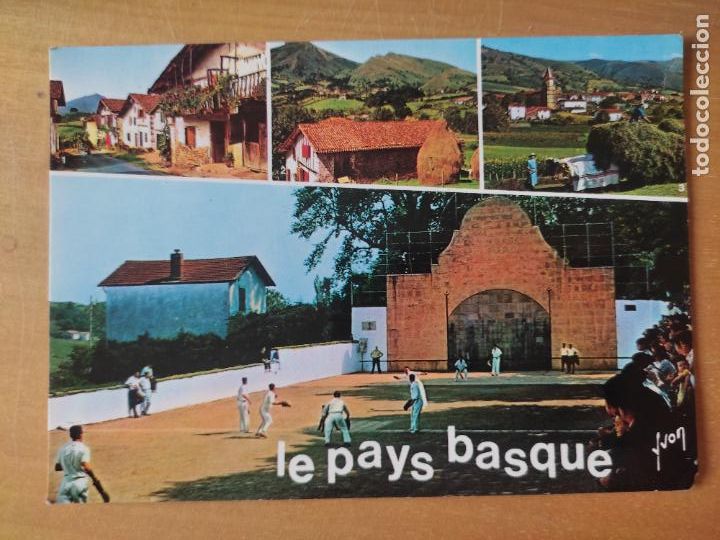 Postkarten: LE PAYS BASQUE PAIS VASCO COULEURS ET LUMIERE DE FRANCE ED YVON 64 SC ANIMADA