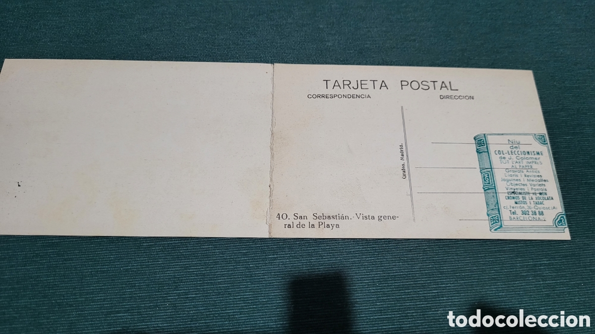 Postales: Tarjeta Postal San Sebasti&aacute;n - Foto 2
