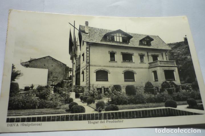 Postales: postal deva .-hogar productor circulada cm - Foto 1