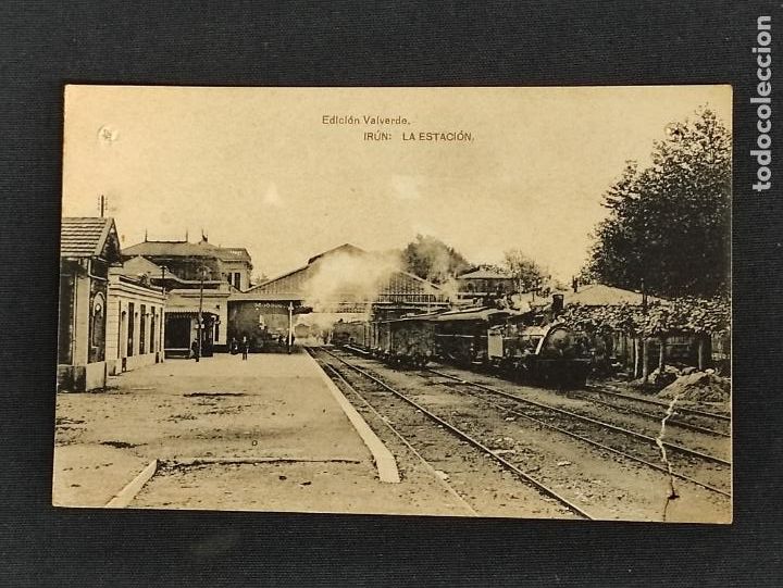 Postales: POSTAL - IRUN - LA ESTACION - - Foto 1