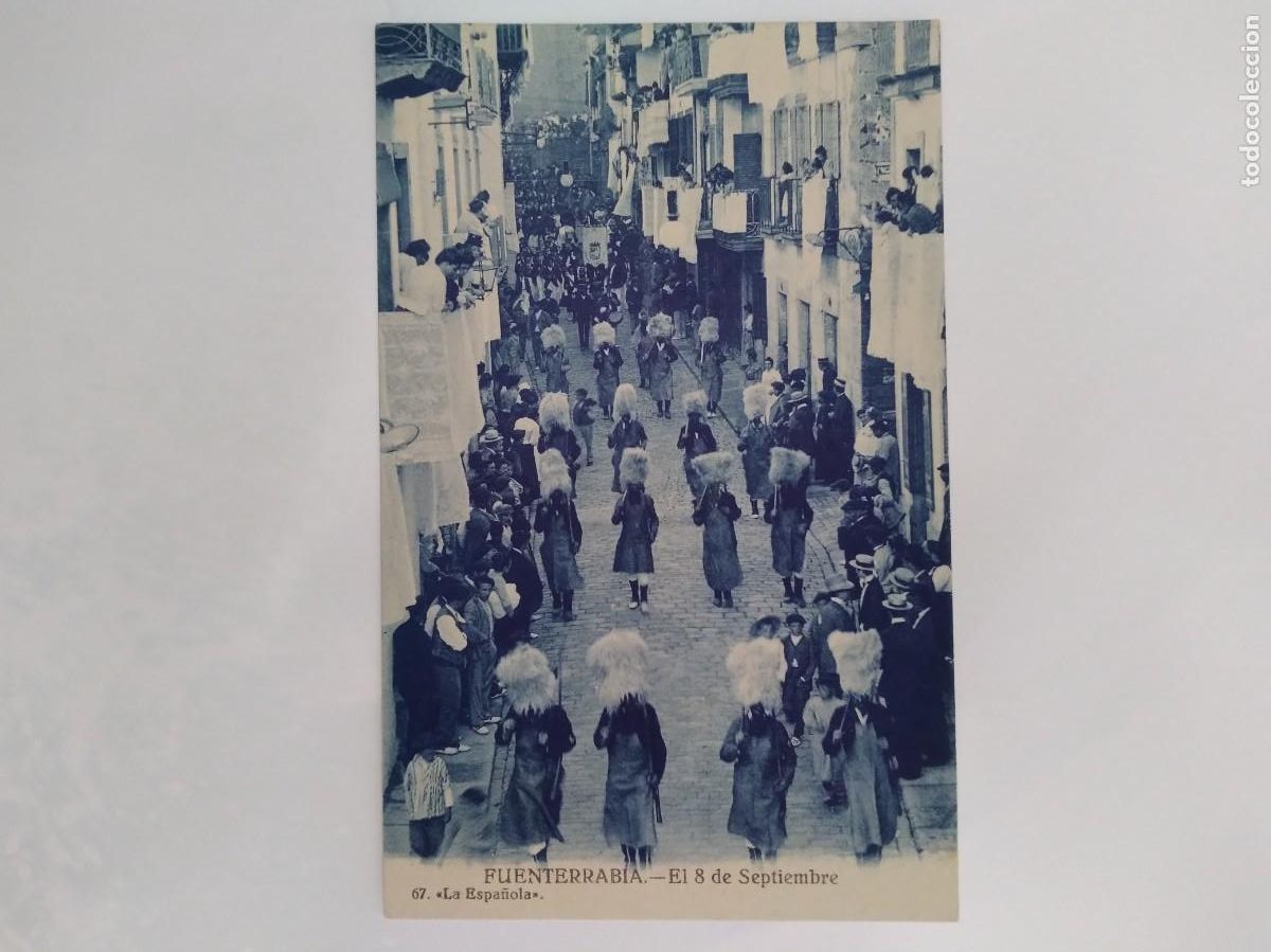 Postcards: ANTIGUA POSTAL GUIPUZCOA FUENTERRABIA EL 8 DE SEPTIEMBRE N&ordm; 67 LA ESPA&Ntilde;OLA RV 807