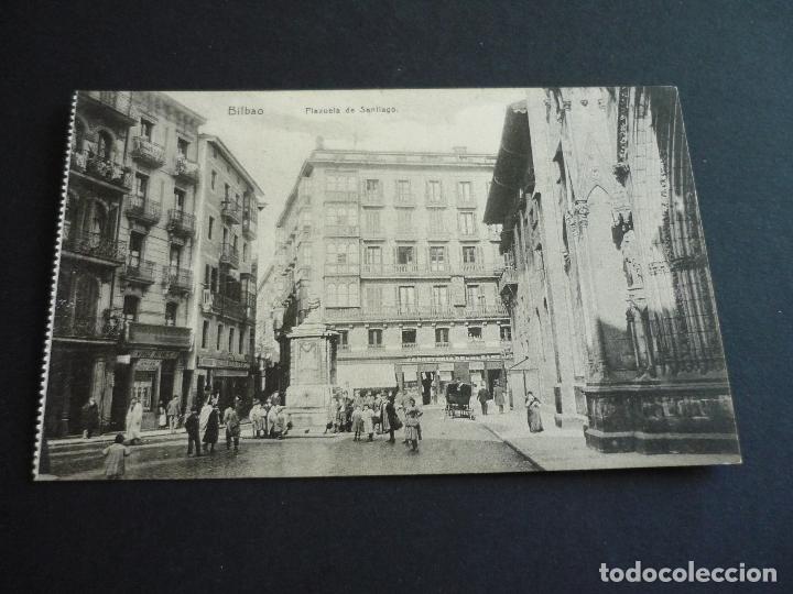 Postales: BILBAO PLAZUELA DE SANTIAGO - Foto 1
