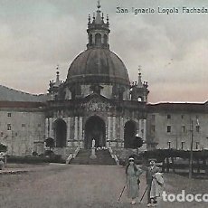 Postales: SAN IGNACIO DE LOYOLA - FACHADA PRINCIPAL - A. SANTOS, EIBAR - SIN CIRCULAR