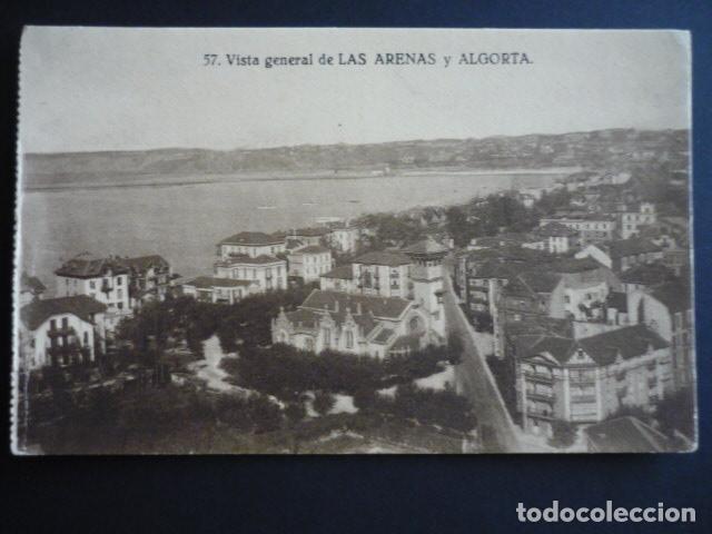 Postales: LAS ARENAS Y ALGORTA VISTA GENERAL - Foto 1