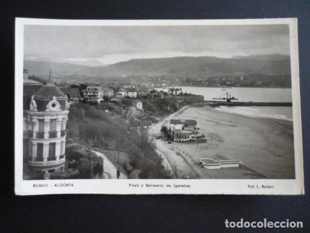 Postales: ALGORTA PLAYA Y BALNEARIO DE IGERETXE - Foto 1