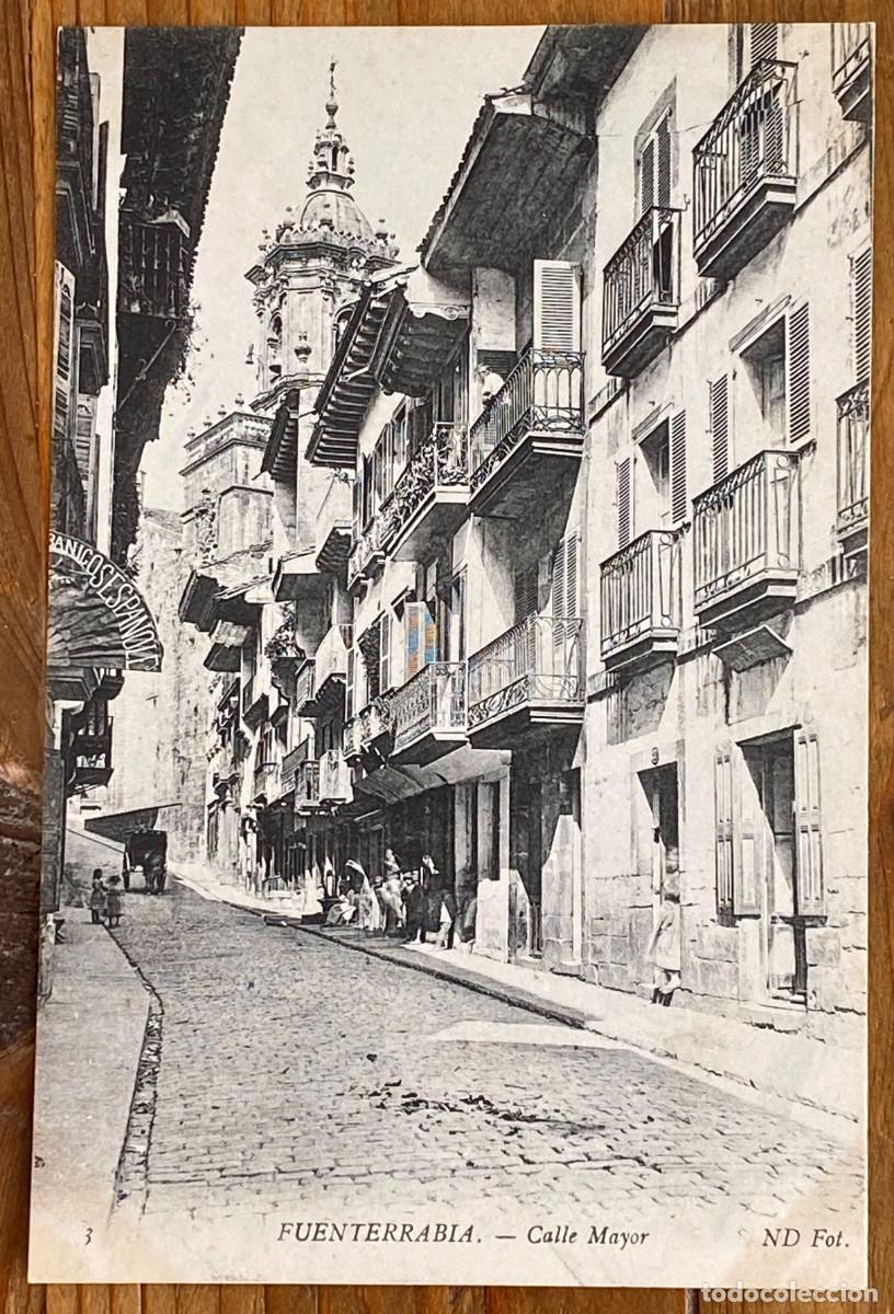 Cartoline: FUENTERRRABIA, CALLE MAYOR, ND. FOT.