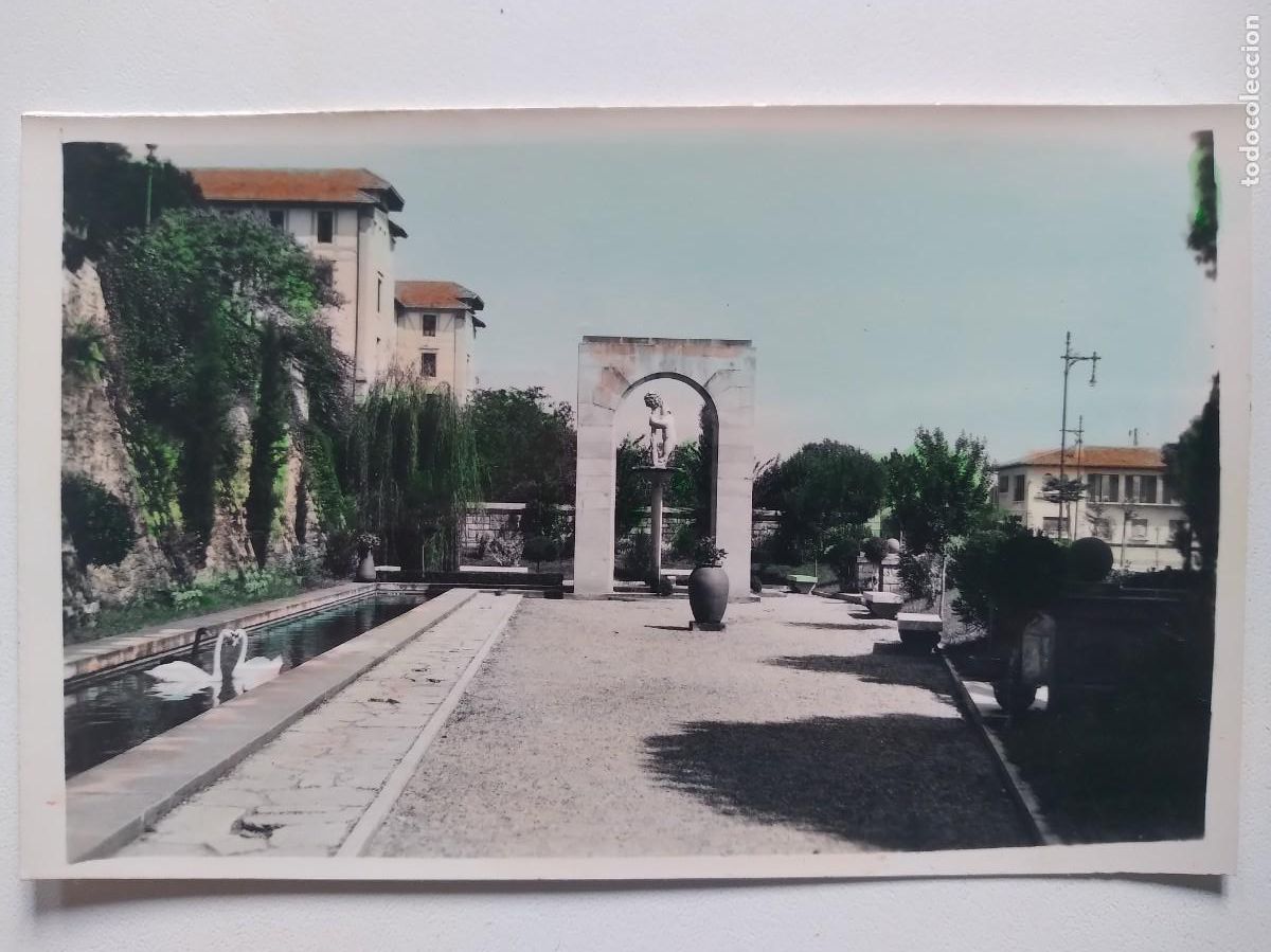 Postales: ANTIGUA POSTAL GUIPUZCOA FUENTERRABIA PARQUE DE MADRID EDICIONES DARVI RV 833