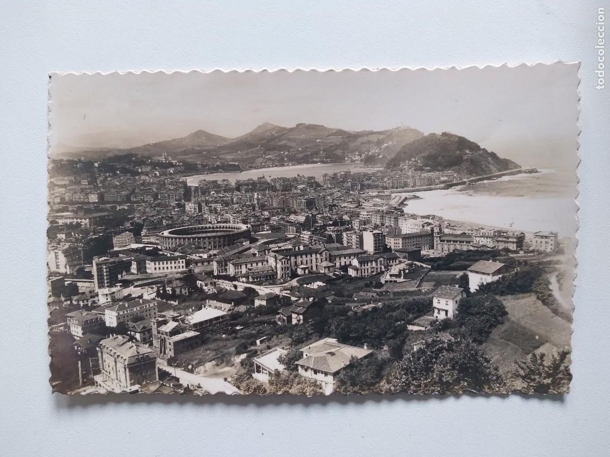 Postales: ANTIGUA POSTAL GUIPUZCOA SAN SEBASTIAN VISTA PARCIAL RV 842