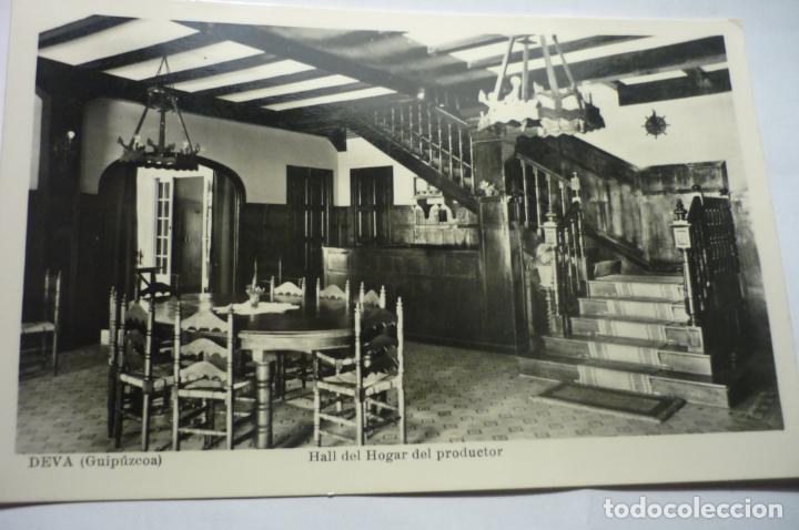 Postales: postal deva- hall hogar del productor cm - Foto 1