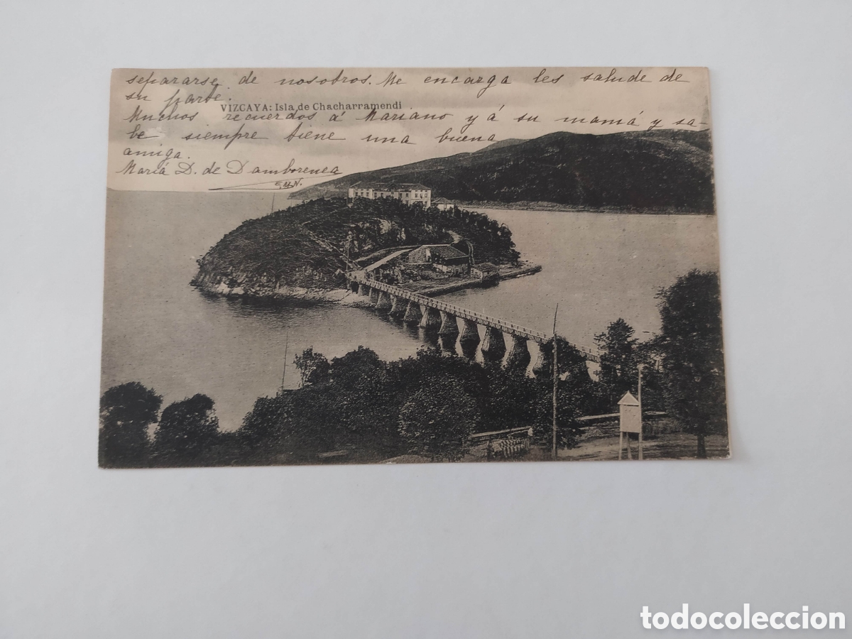 Postcards: Vizcaya postal antigua 1921