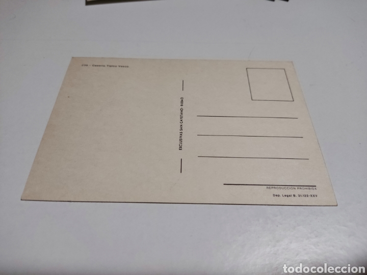 Postales: Postal caser&iacute;o t&iacute;pico Vasco - Foto 2