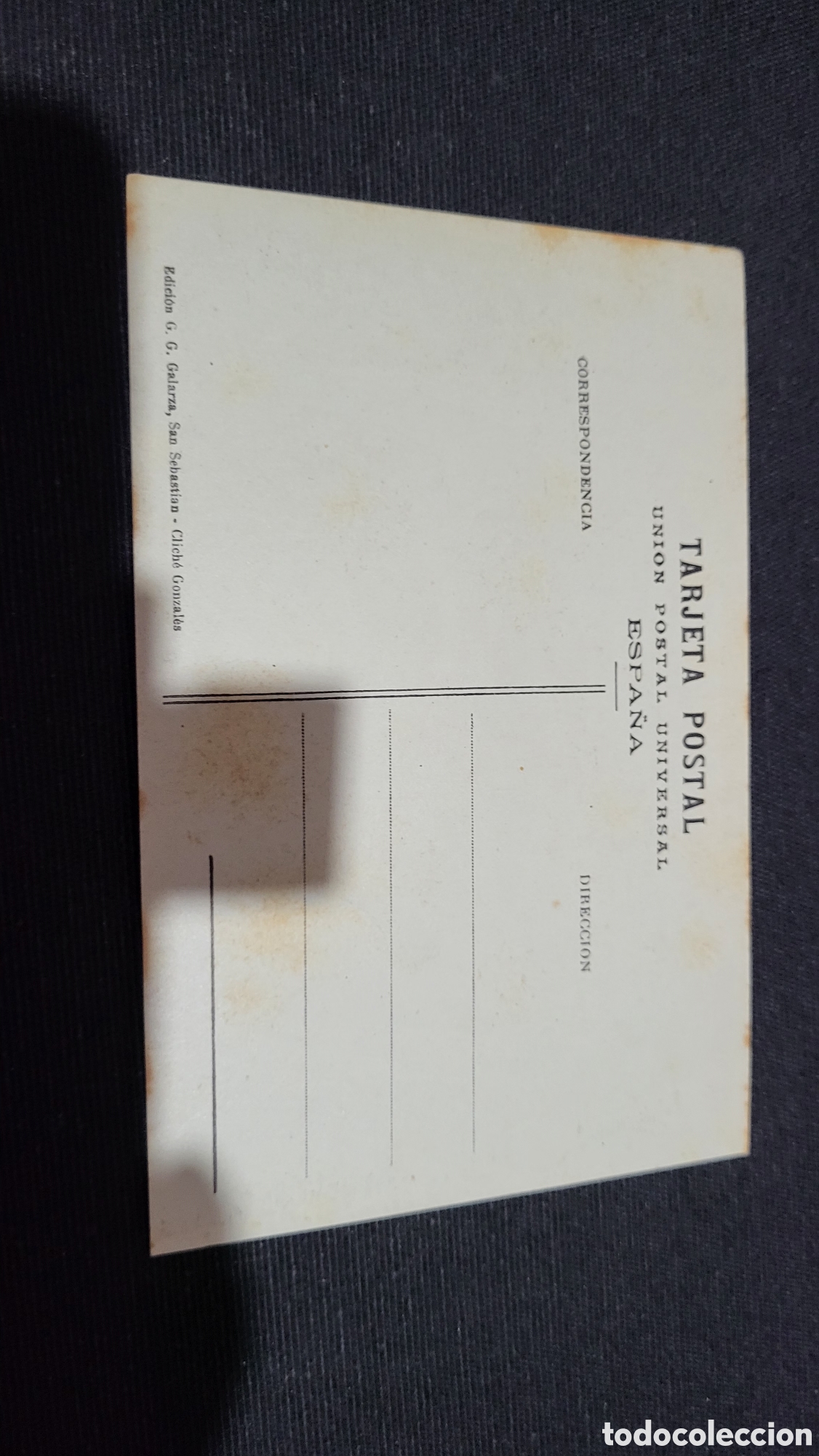 Postales: Tarjeta Postal San Sebasti&aacute;n - Foto 2