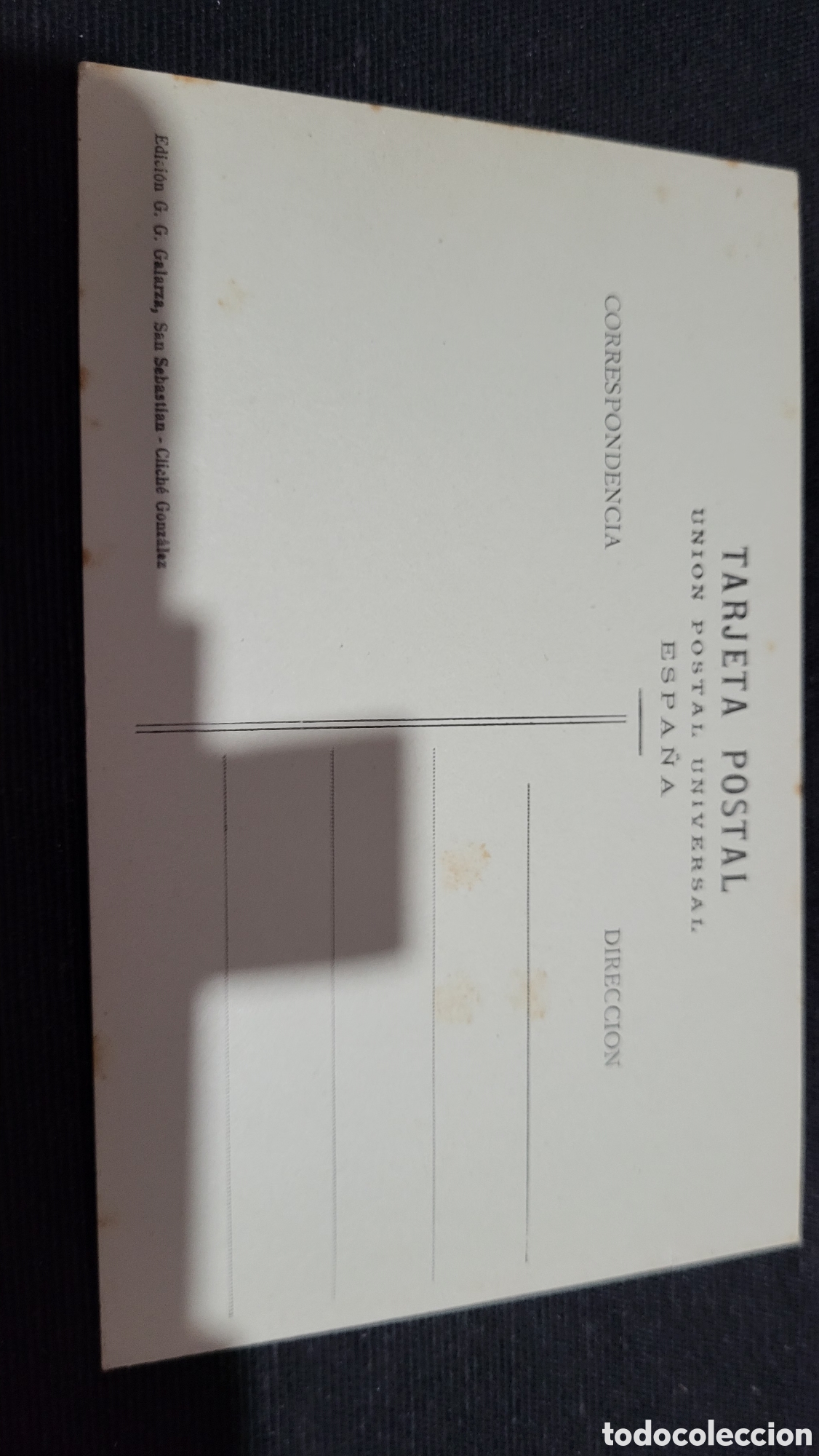 Postales: Tarjeta Postal San Sebasti&aacute;n - Foto 2