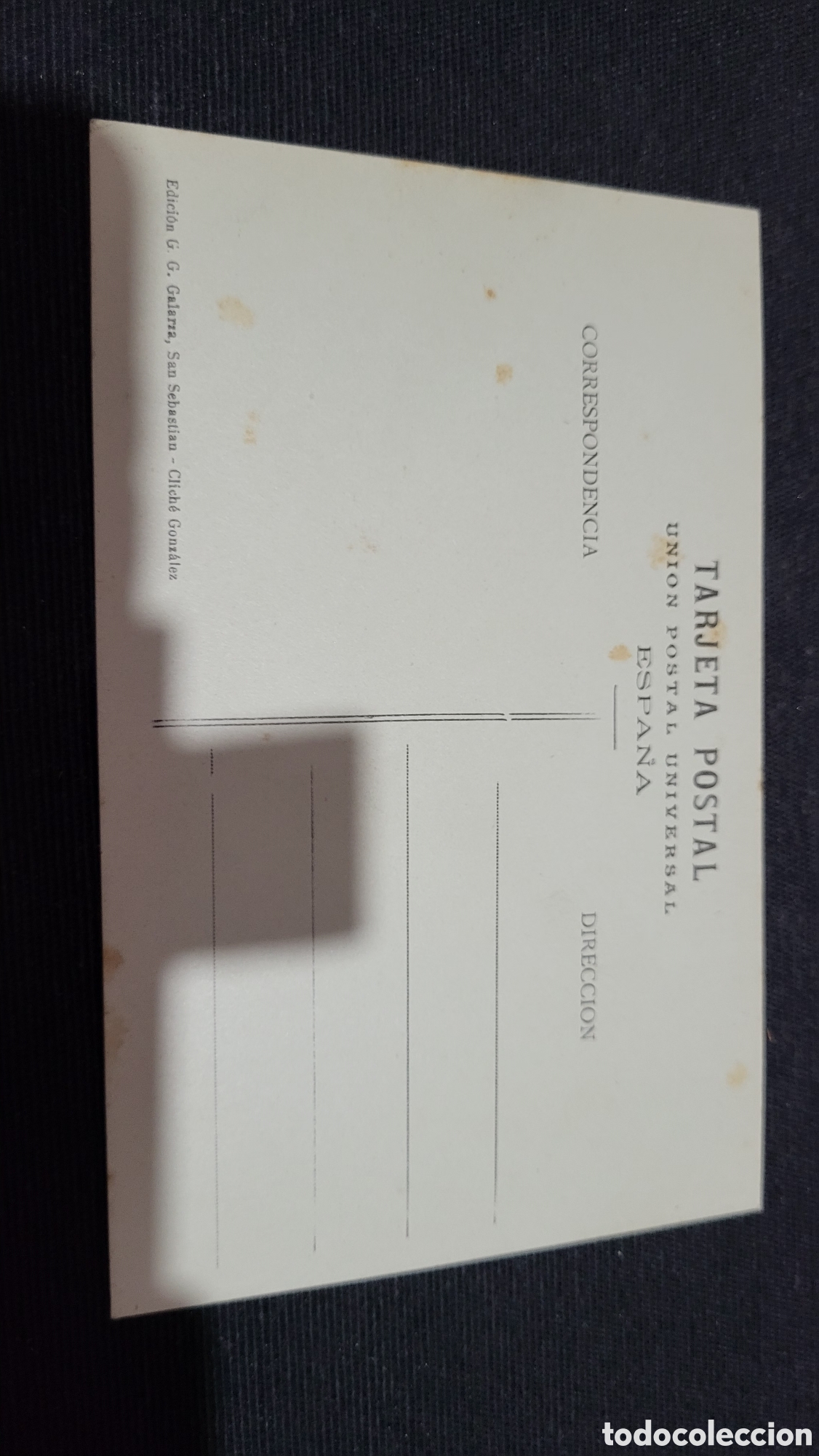 Postales: Tarjeta Postal San Sebasti&aacute;n - Foto 2