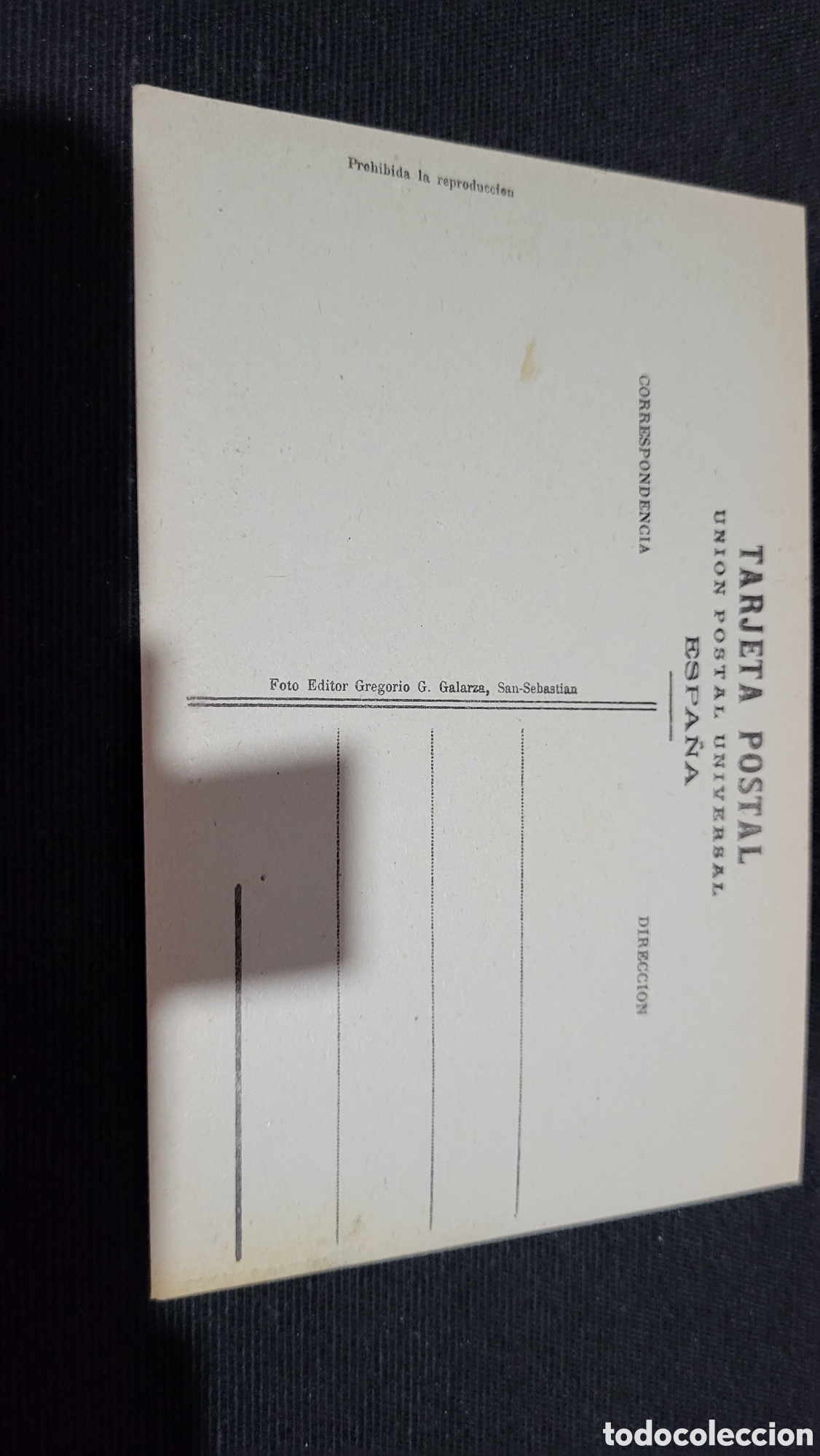 Postales: Tarjeta Postal San Sebasti&aacute;n - Foto 2