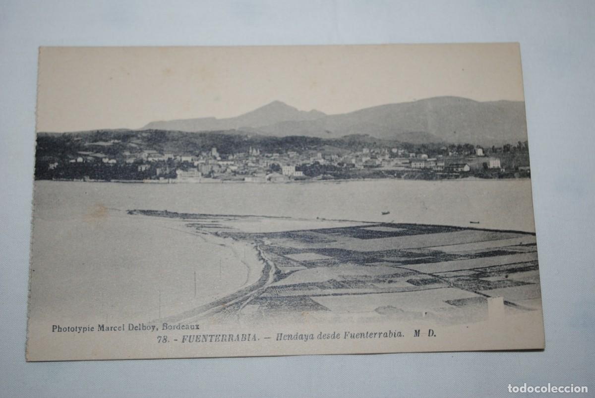 Postales: FUENTERRABIA , HENDAYA DESDE FUENTERRABIA . - Foto 1
