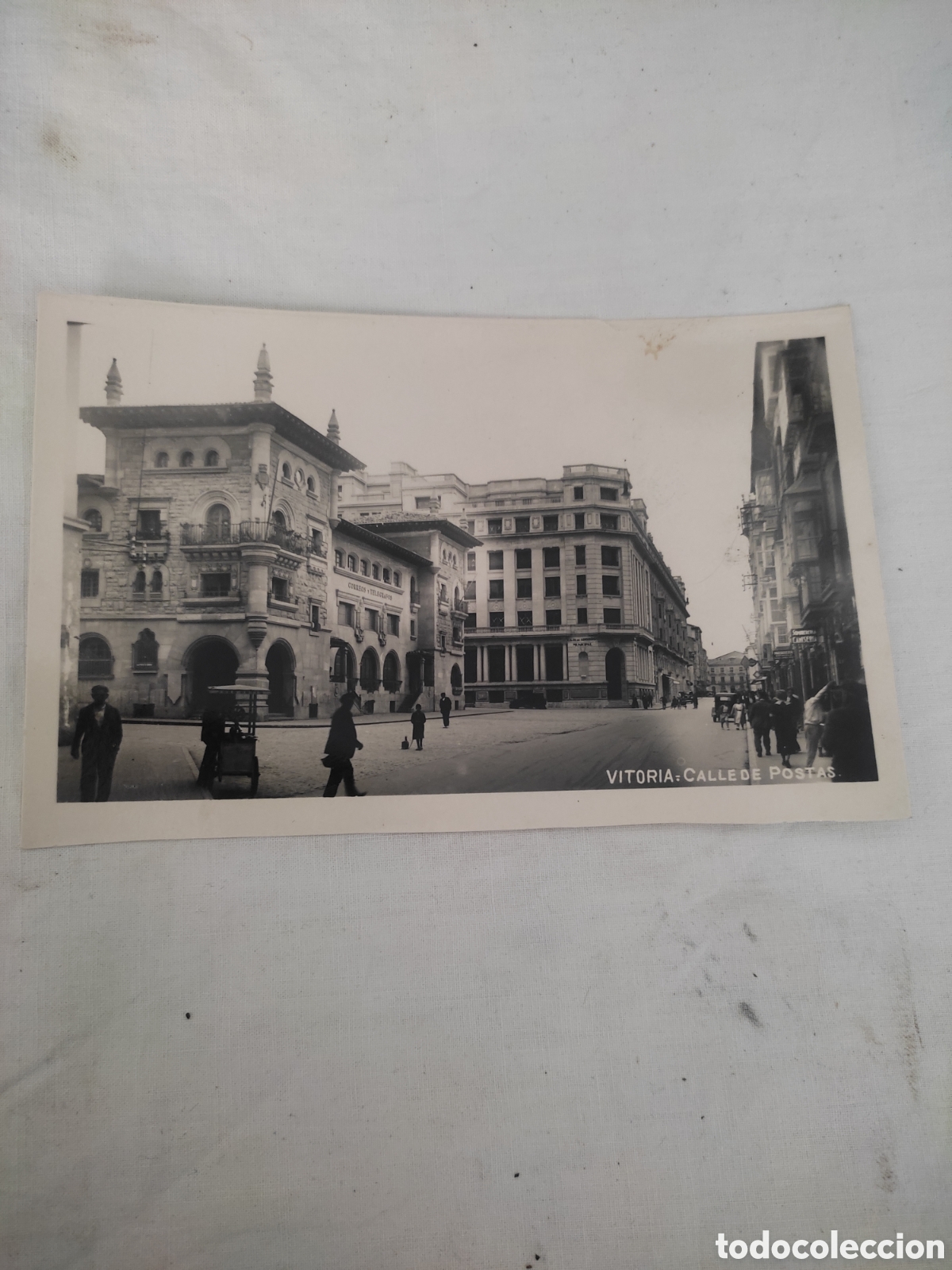 Postales: Postal de Vitoria calle de postas - Foto 1