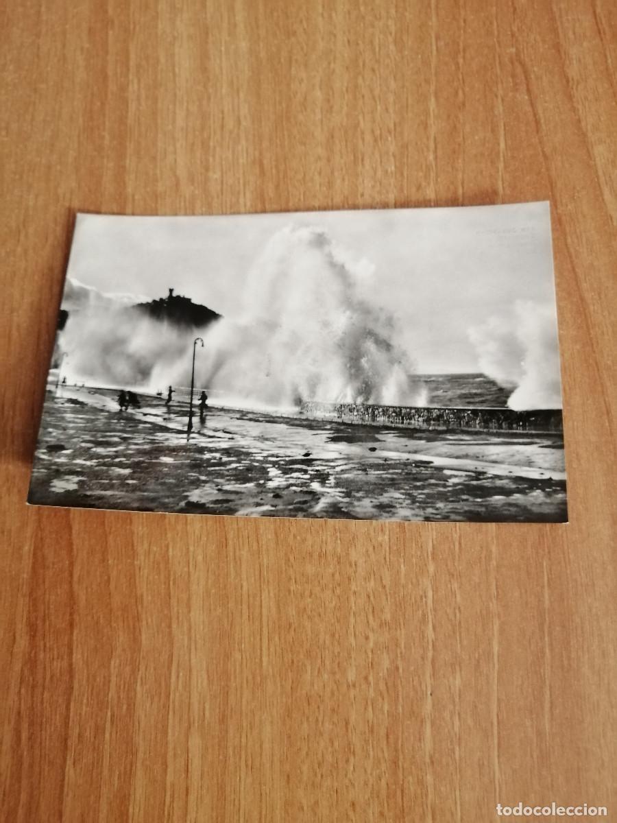 Cartoline: POSTAL SAN SEBASTIAN TEMPORAL SIN CIRCULAR