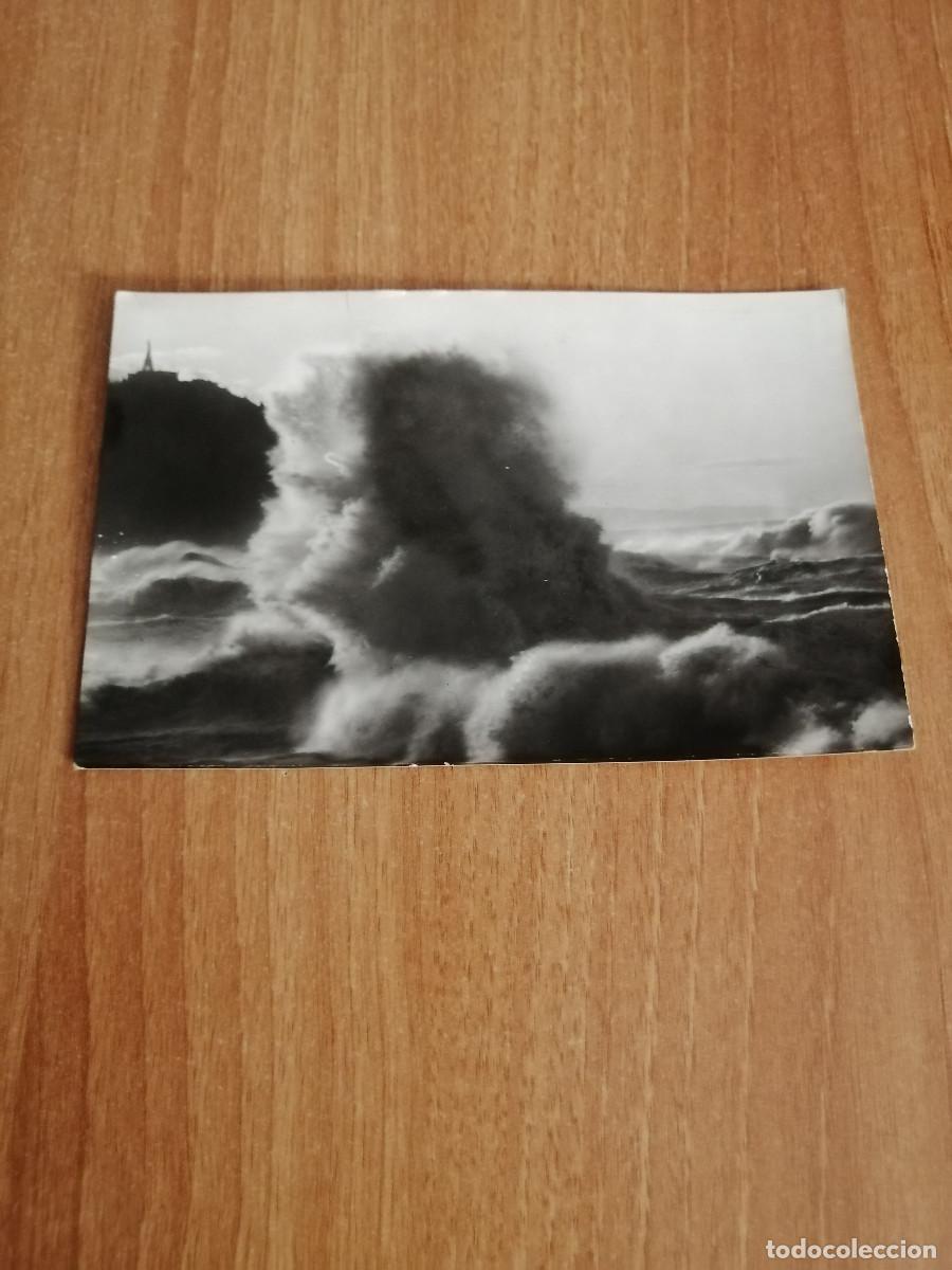 Cartoline: POSTAL SAN SEBASTIAN TEMPORAL SIN CIRCULAR