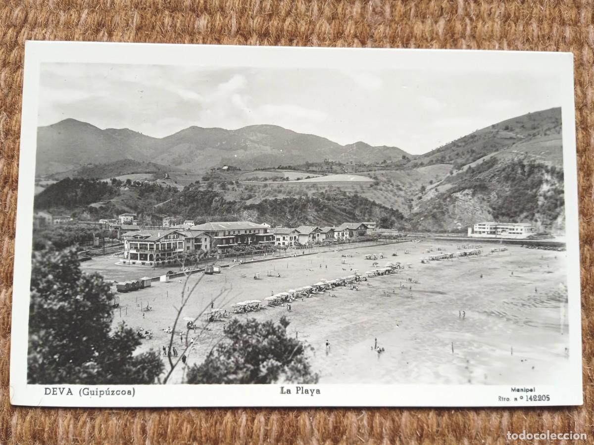 Postales: DEVA - GUIPUZCOA - LA PLAYA - ED. MANIPEL - Foto 1