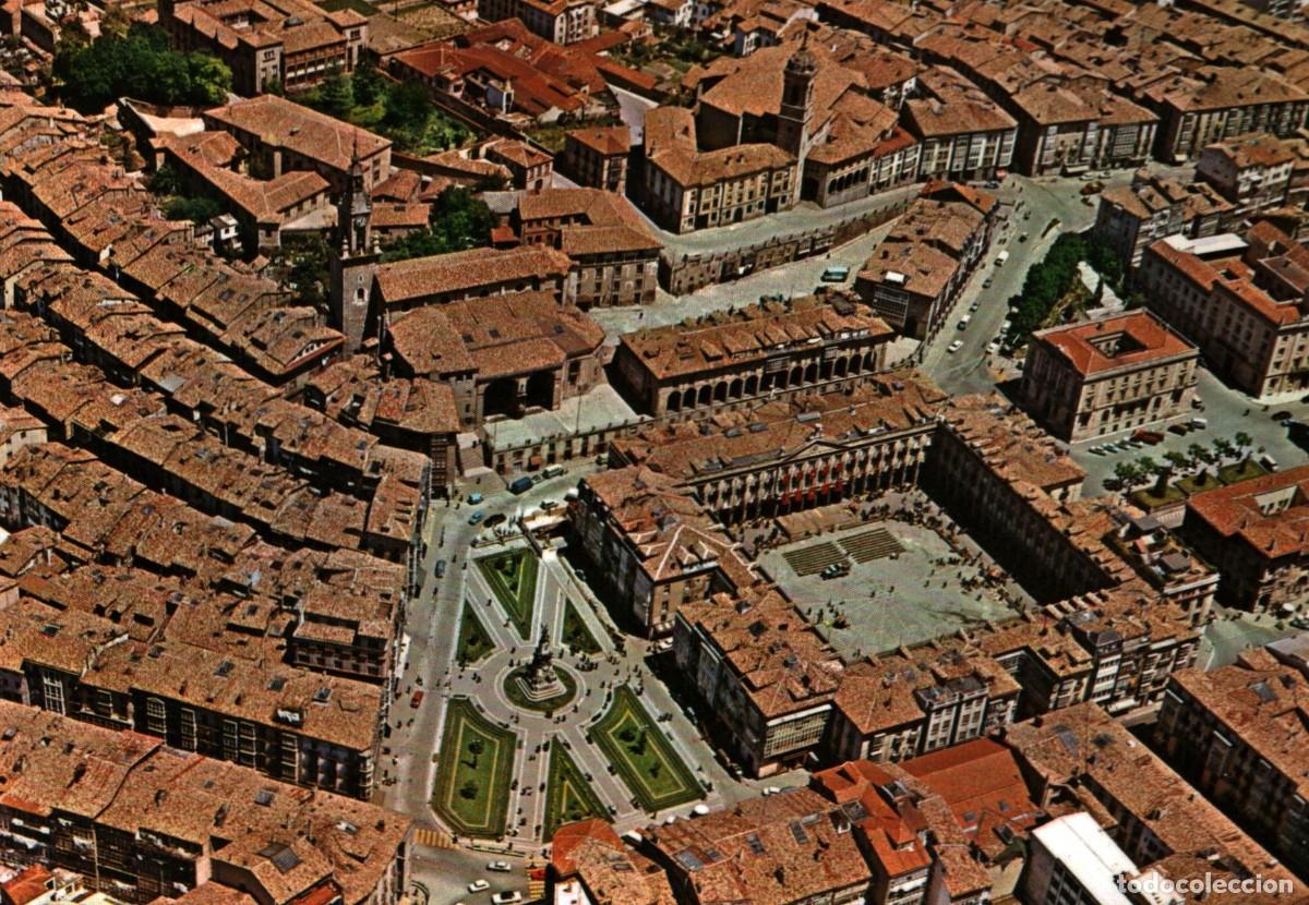 Postales: Vitoria vista a&eacute;rea sin circular - Foto 1