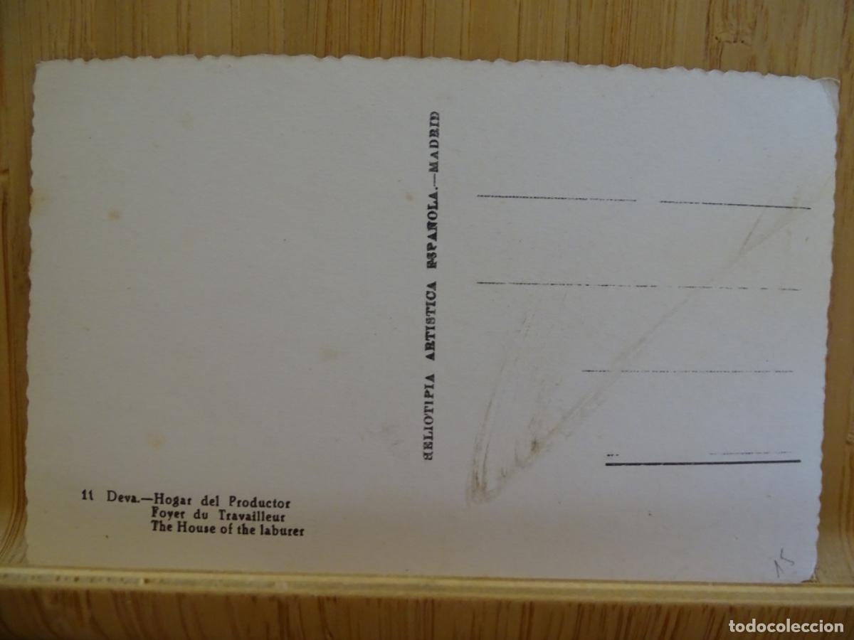 Postales: DEVA, HOGAR DEL PRODUCTOR 11. - Foto 2