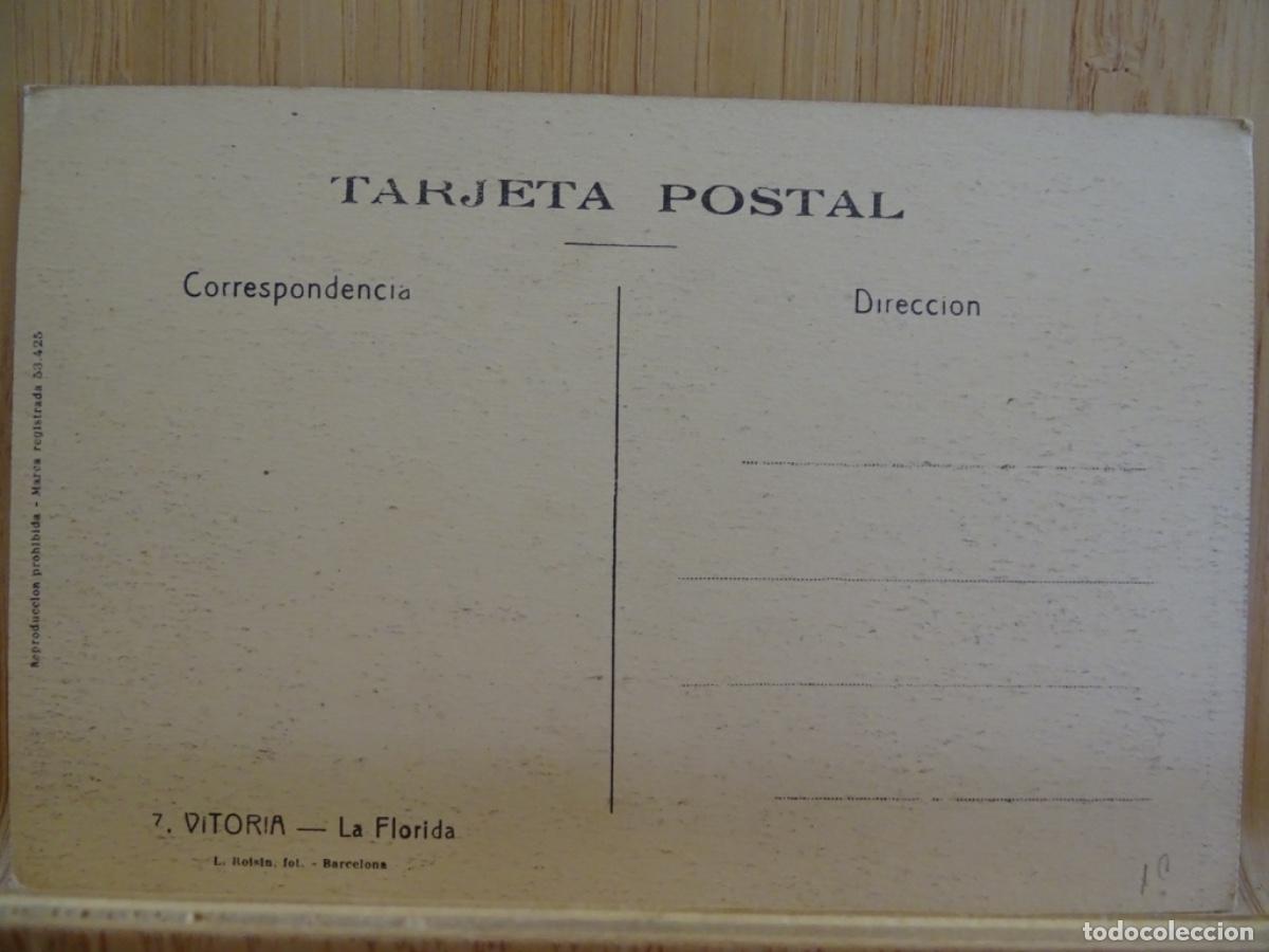 Postales: VITORIA 7. LA FLORIDA. L. ROISIN. - Foto 2