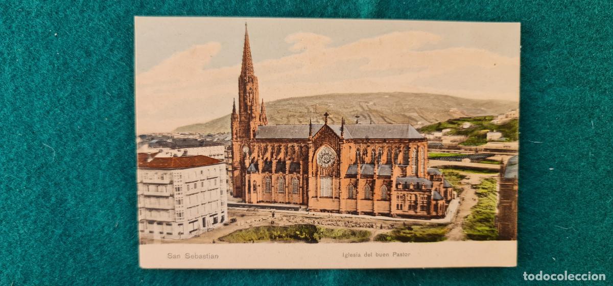 Postkarten: POSTAL SAN SEBASTIAN - IGLESIA DEL BUEN PASTOR - RW