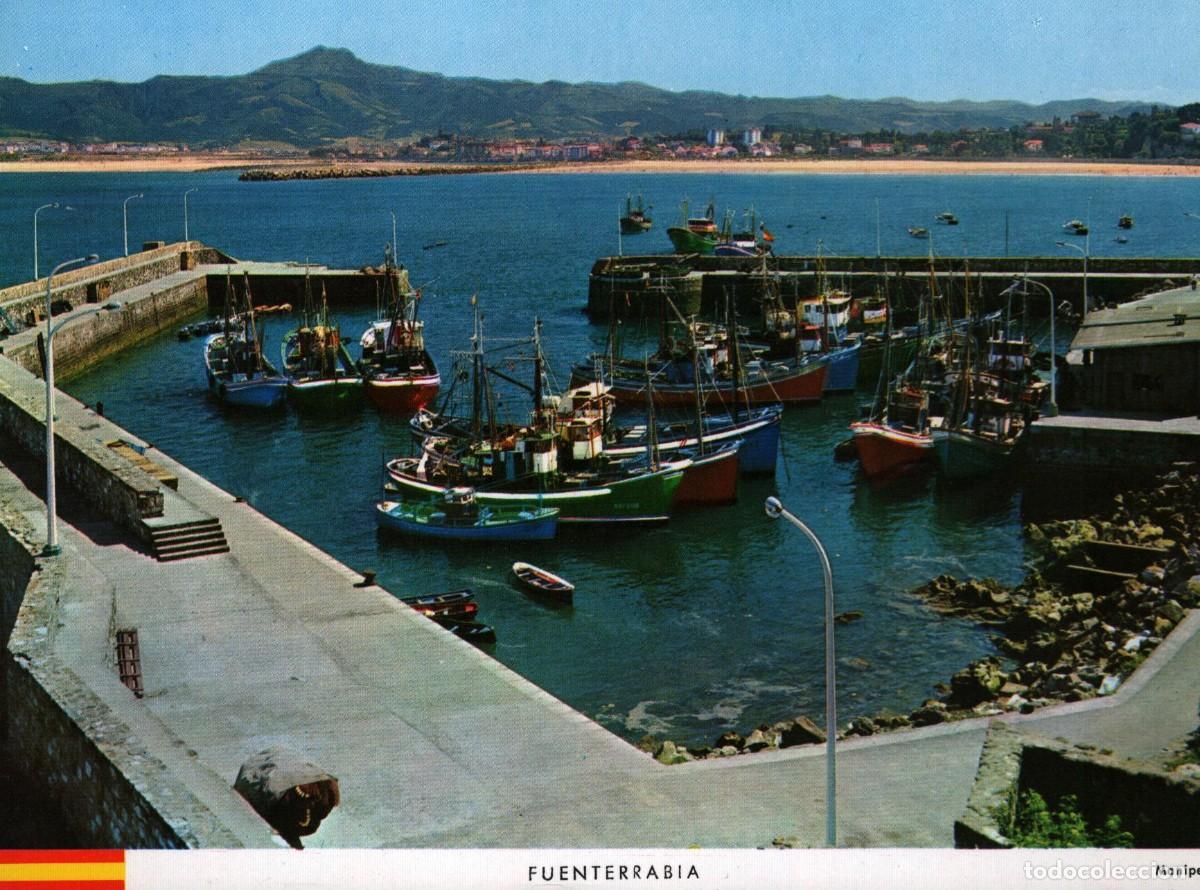 Postales: Fuenterrabia puerto refugio sin circular - Foto 1