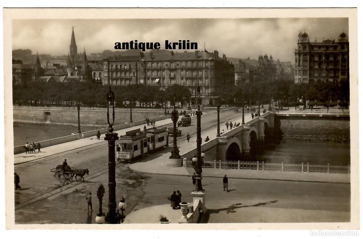 Cartes Postales: SAN SEBASTIAN N&ordm; 464 PUENTE DE SANTA CATALINA / EDICION GALARZA / SIN CIRCULAR