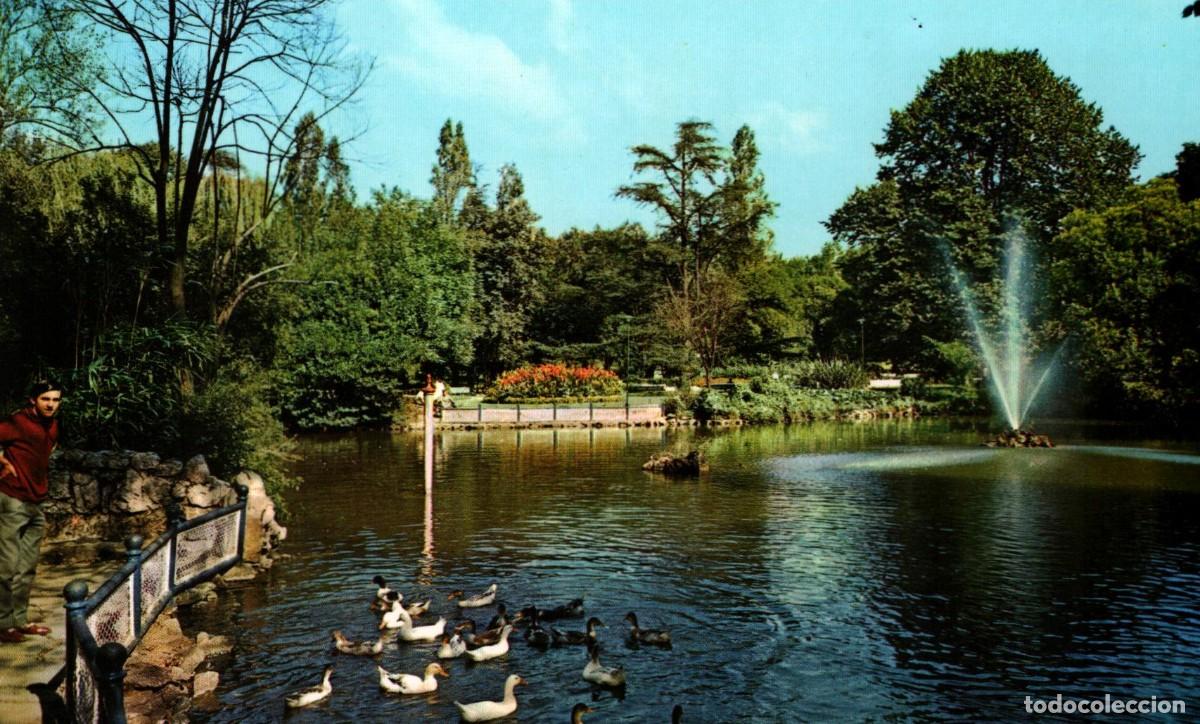 Postales: Bilbao el parque estanque de patos sin circular - Foto 1